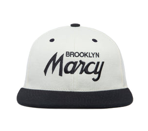 Marcy Two Tone wool baseball cap