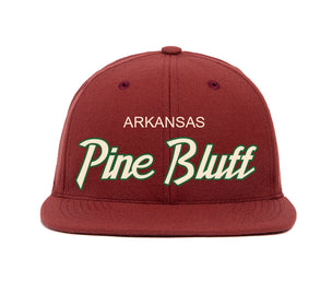 Pine Bluff wool baseball cap