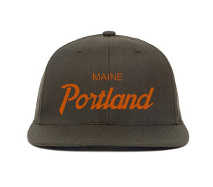 Portland III wool baseball cap