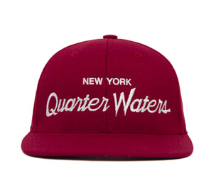 Quarter Waters wool baseball cap