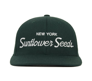 Sunflower Seeds wool baseball cap