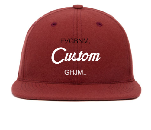 Hat Customizer wool baseball cap