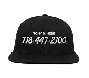 718-447-2100 II wool baseball cap