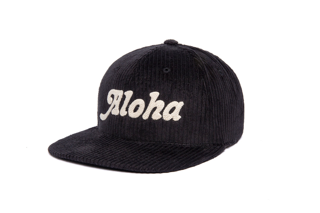 Aloha Bubble 3D Chain 6-Wale Cord wool baseball cap