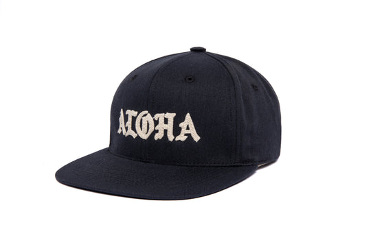 Aloha Olde 3D Chain Twill wool baseball cap