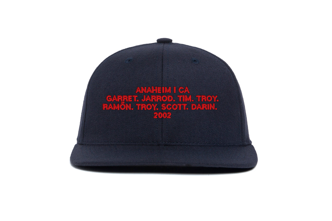 Anaheim 2002 Name wool baseball cap