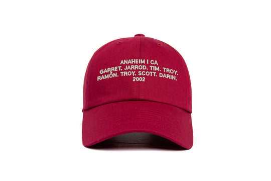 Anaheim 2002 Name Dad II wool baseball cap