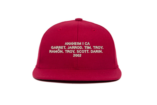 Anaheim 2002 Name II wool baseball cap