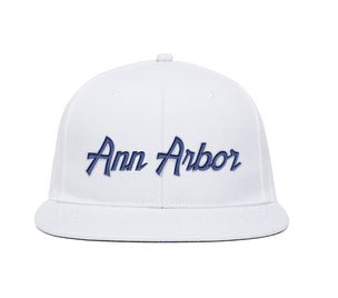 Ann Arbor Chain Fitted wool baseball cap