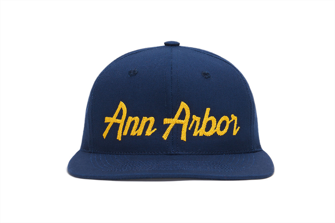 Ann Arbor Chain Canvas wool baseball cap