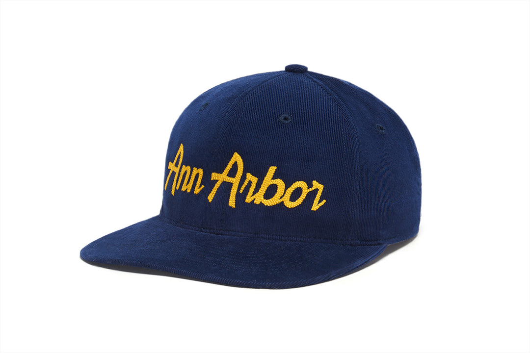 Ann Arbor Chain 21-Wale Cord wool baseball cap