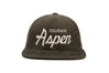Aspen 6-Wale Cord
    wool baseball cap indicator