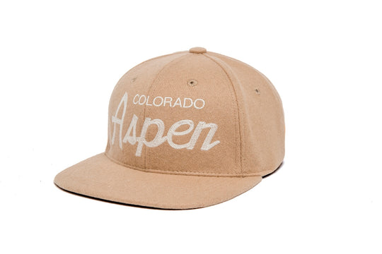 Aspen Cashmere wool baseball cap