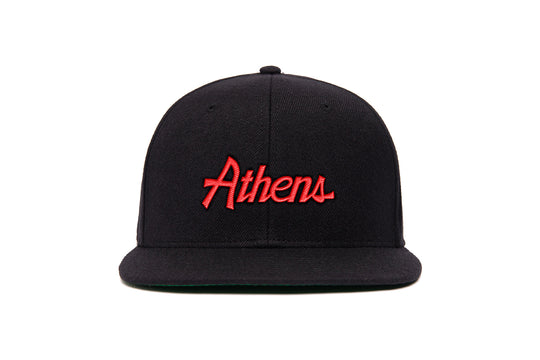 Athens Chain Fitted wool baseball cap