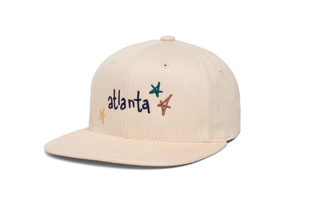 Atlanta Scribble wool baseball cap