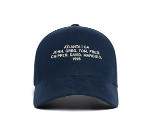 Atlanta 1995 Name 5-Panel wool baseball cap