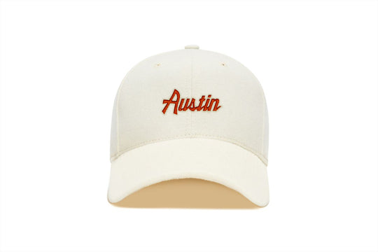 Austin Chain Snapback Curved wool baseball cap