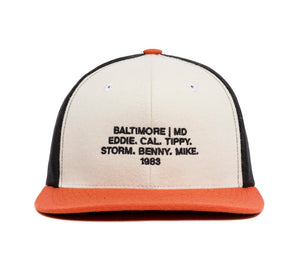 Baltimore 1983 Name wool baseball cap