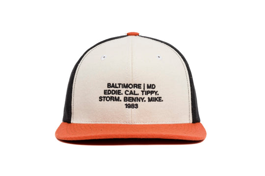 Baltimore 1983 Name wool baseball cap