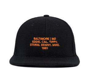 Baltimore 1983 Name II wool baseball cap