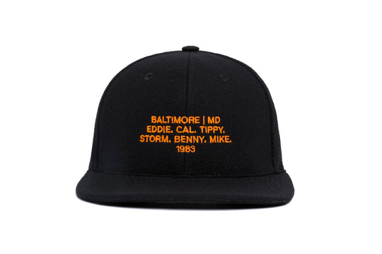 Baltimore 1983 Name II wool baseball cap