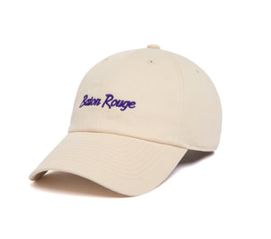 Baton Rouge Microscript Dad wool baseball cap