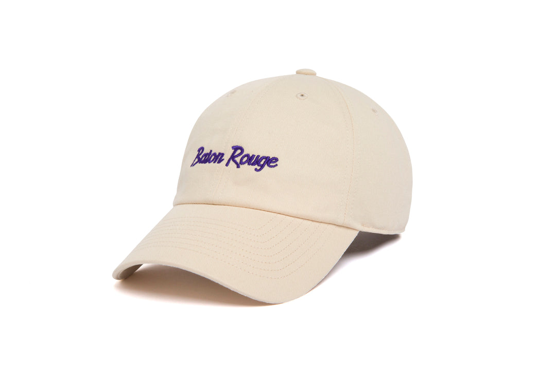 Baton Rouge Microscript Dad wool baseball cap