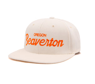 Beaverton wool baseball cap