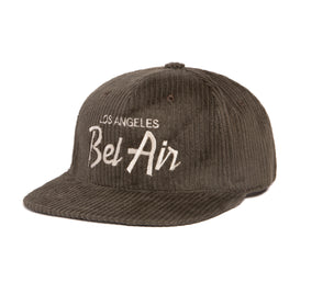 Bel Air 6-Wale Cord wool baseball cap