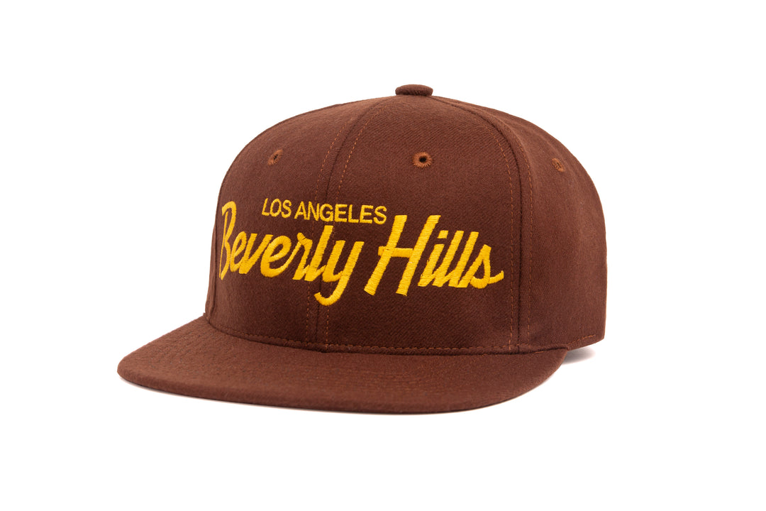 Beverly Hills wool baseball cap