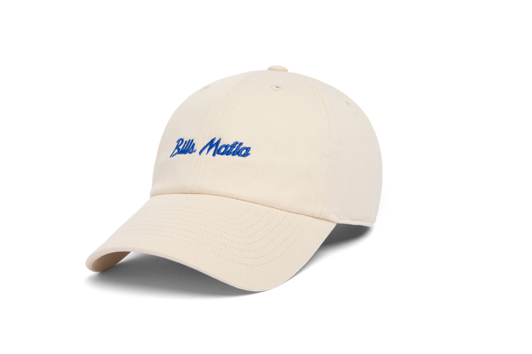 Bills Mafia Microscript Dad III wool baseball cap
