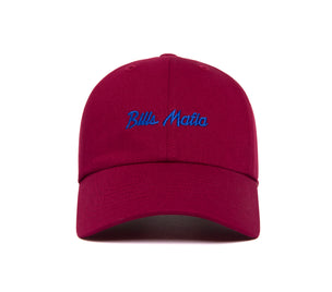 Bills Mafia Microscript Dad wool baseball cap