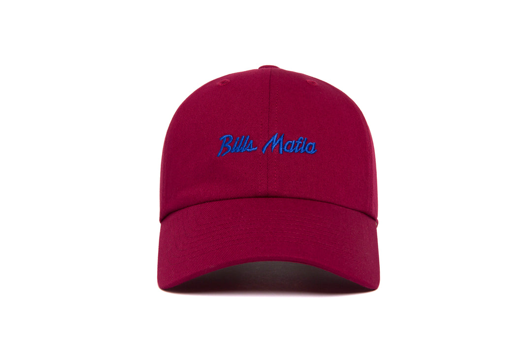 Bills Mafia Microscript Dad wool baseball cap