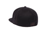 The Courtside Clean Black
    wool baseball cap indicator