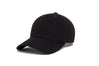 Clean Black Wool Dad Hat
    wool baseball cap indicator