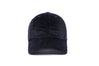 Clean Black 21-Wale Cord Dad Hat
    wool baseball cap indicator