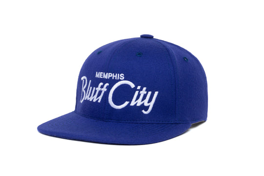 Bluff City wool baseball cap