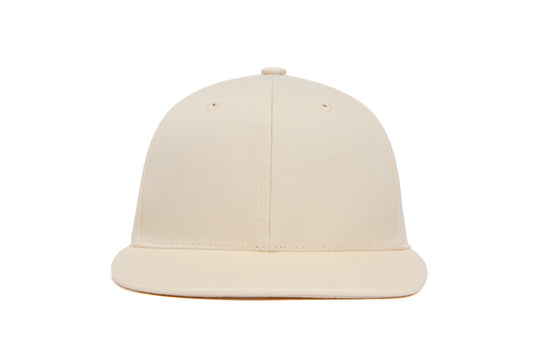 Clean Bone Gabardine wool baseball cap