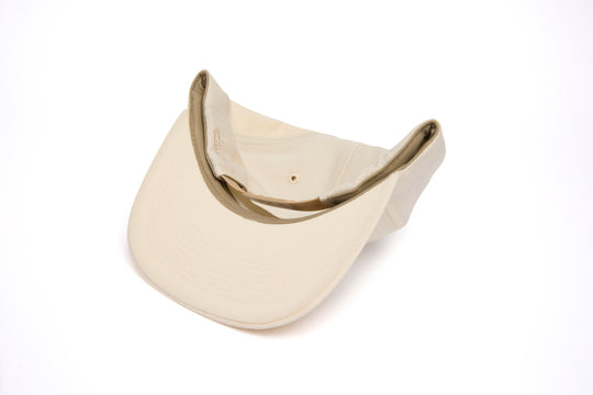 Clean Bone Gabardine wool baseball cap