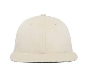 Clean Bone Velvet wool baseball cap