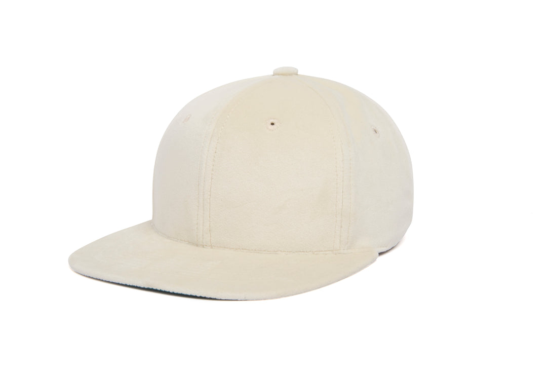 Clean Bone Velvet wool baseball cap