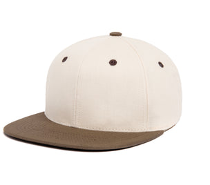 Clean Bone / Stout Japanese Twill Two Tone wool baseball cap