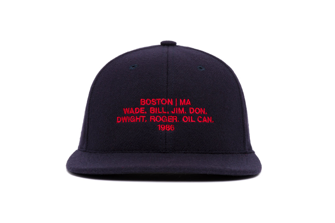 Boston 1986 Name II wool baseball cap