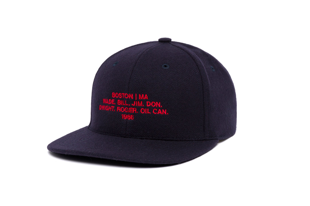 Boston 1986 Name II wool baseball cap