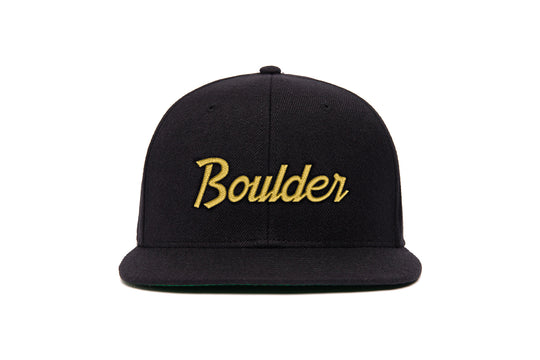 Boulder Chain Fitted wool baseball cap