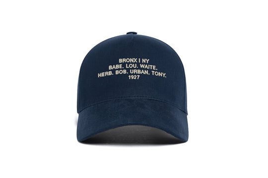 Bronx 1927 Name 5-Panel wool baseball cap
