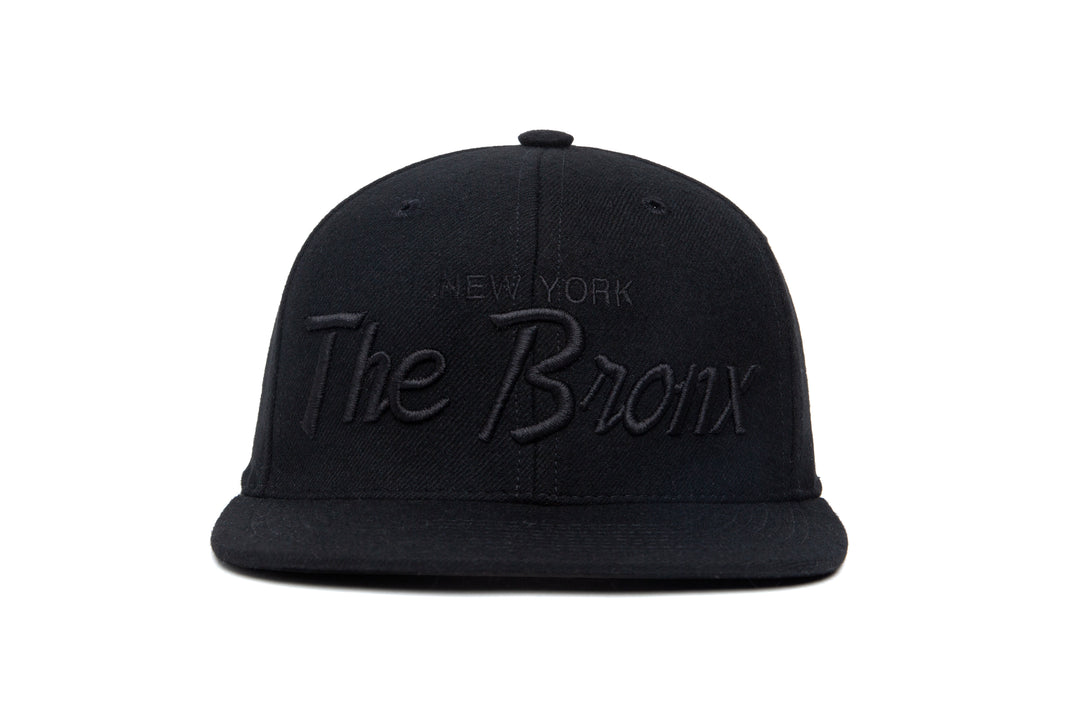 Bronx Tonal 3D wool baseball cap