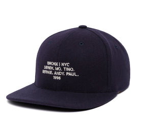 Bronx 1996 Name wool baseball cap