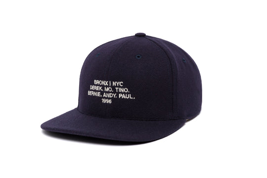 Bronx 1996 Name wool baseball cap