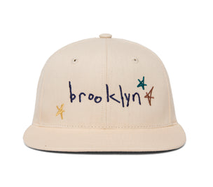 Brooklyn Scribble wool baseball cap